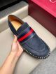 Gucci Man Blue Calfskin Business Leather Shoes 042888 (7)_th.jpg